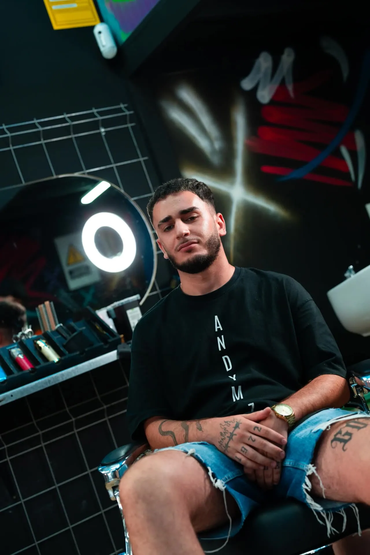 Andy Maez · barbería