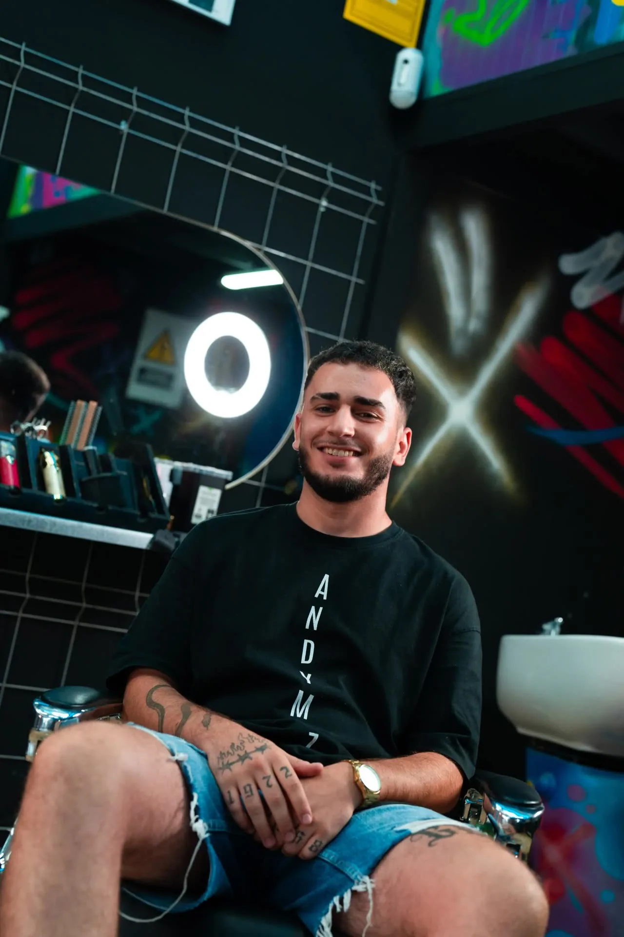 Andy Maez · barbería